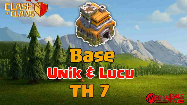 Base COC TH 7 Unik & Lucu