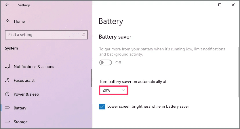 windows-10-enable-battery-saver