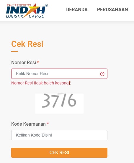 Cara Mengecek No Resi Indah Cargo dengan Mudah