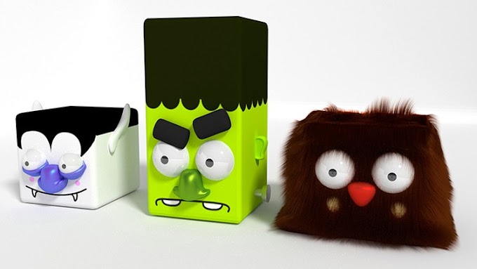 Make little Box Monsters with Blender [Free Course]