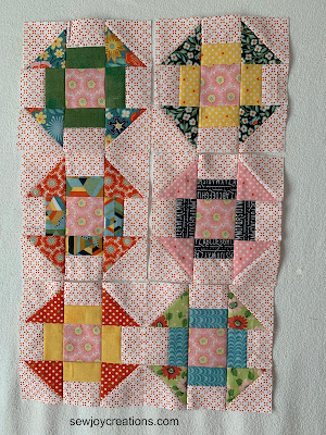 churn dash blocks Quilted Witch Lori Holt