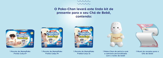 Kit Chá de Bebê MamyPoko