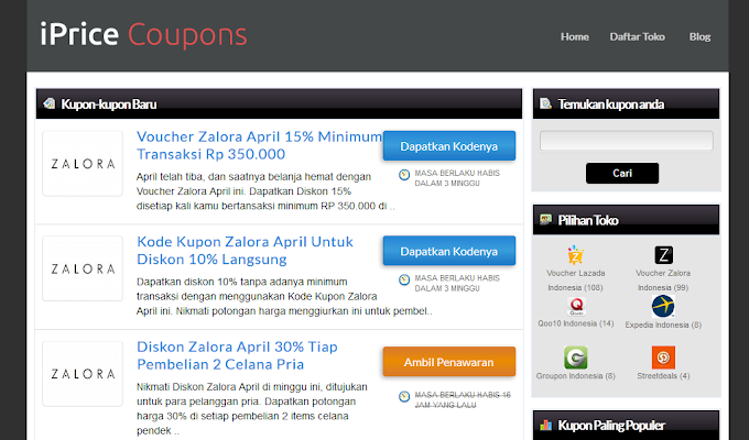 Trik Hemat Belanja Online dengan Kupon iPrice Indonesia