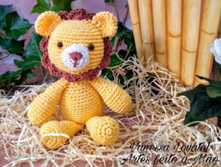 PATRON GRATIS LEON AMIGURUMI 53373