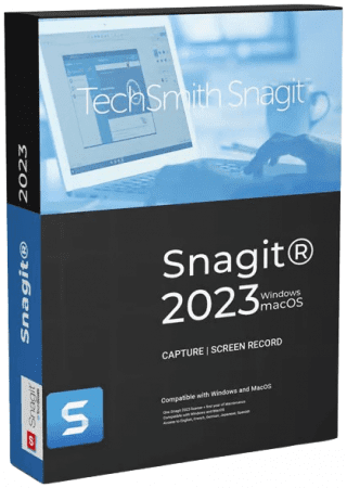 TechSmith SnagIt 23.1.0.26671 poster box cover