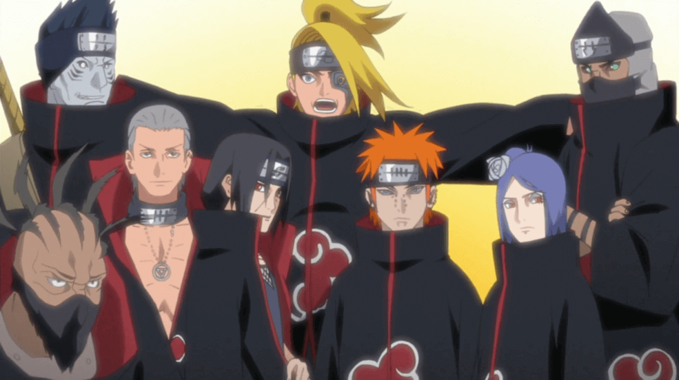 Jutsu Terkuat Setiap Anggota Akatsuki