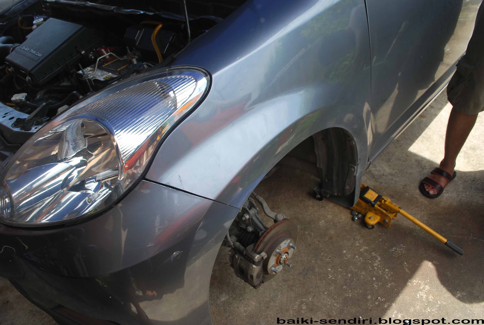 DIY: Fix On Your Own: Replacing Myvi Absorber Top Mounting
