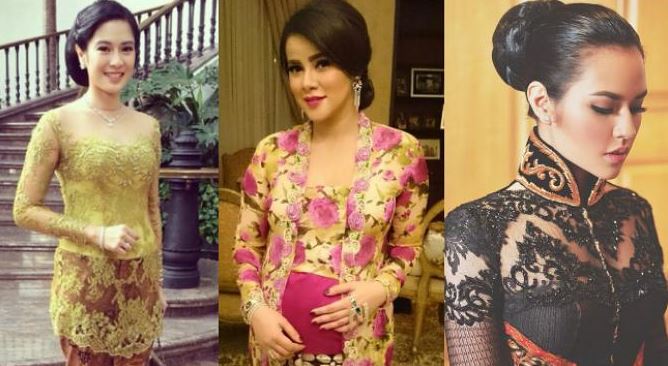 Inspirasi Model Baju Kebaya Kartini 2019 Artis Cantik 