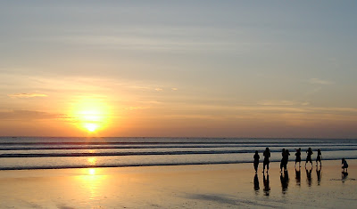 Pantai Kuta Bali Sunset