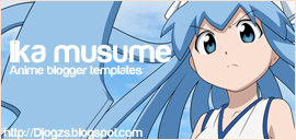 Ika musume blogger templates