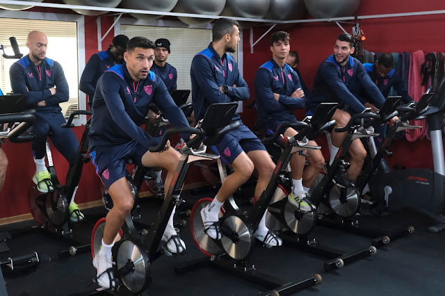 bicicleta estática sevilla fc