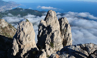 Toothed peaks of Mount Ai-Petri