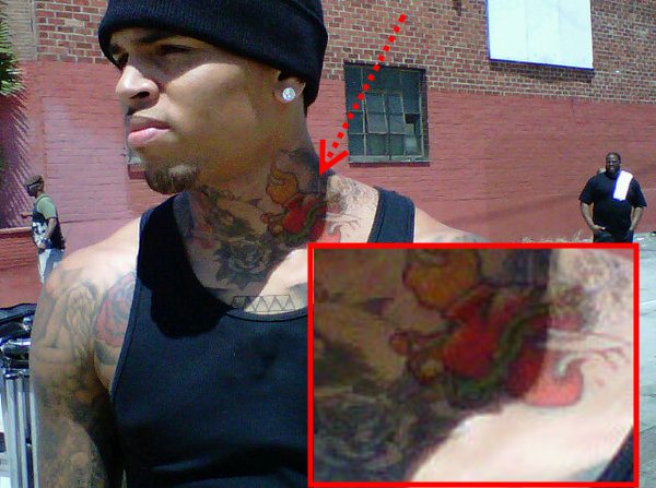 Chris Brown Tattoos Loader Images