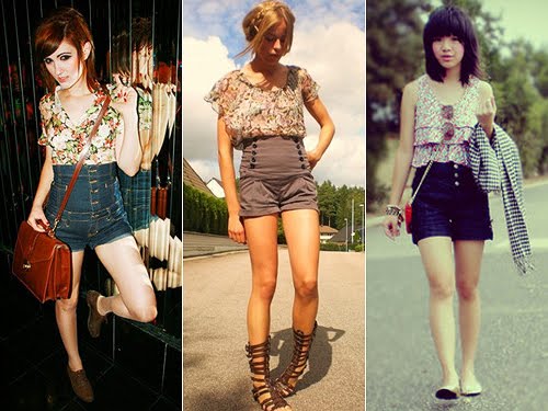 Como Usar Shorts Cintura Alta Fotos Looks Modelos Moda e Beleza