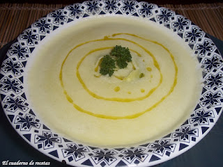 Gazpacho de pepino y manzana