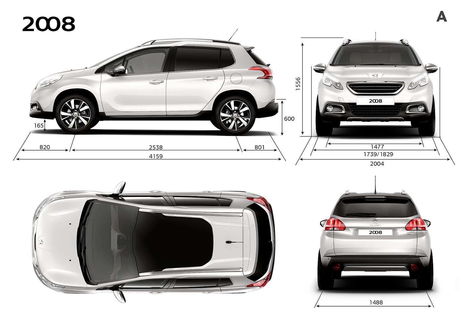 Peugeot 2008: dimensioni, interni, motori, prezzi e concorrenti