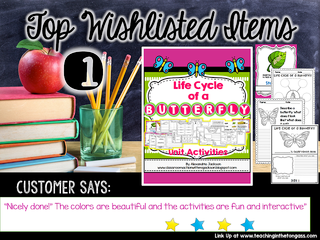 https://www.teacherspayteachers.com/Product/Butterfly-Life-Cycle-1804217