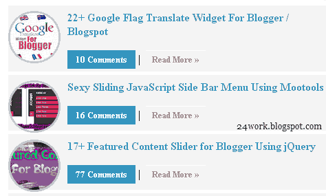 Flexible Recent Posts Widget With Thumbnail