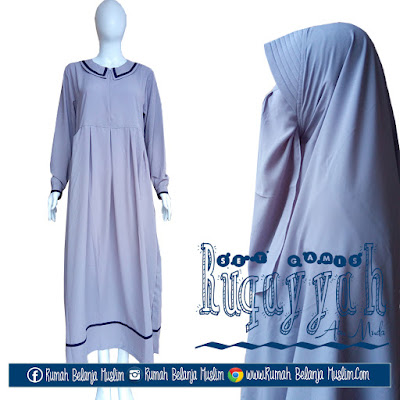 Set Gamis Cadar Ruqoyyah Abu Muda