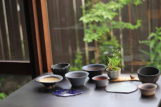 山野草盆栽の鉢・陶板