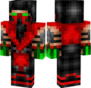 Baixar Skin Minecraft Ermac Classic V2 Power Mortal Kombat Download