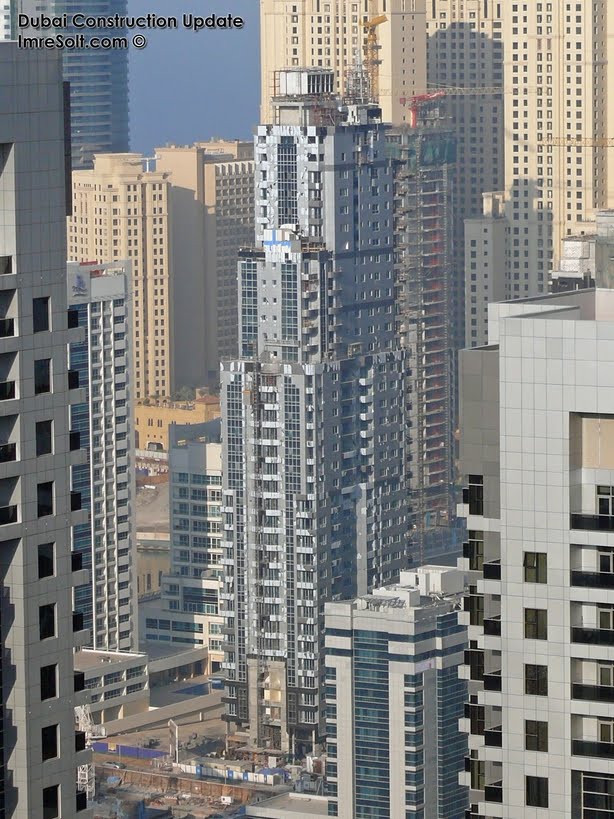 dubai tower 2011. Marsa Tower construction