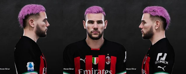 Théo Hernandez Face 2023 For eFootball PES 2021