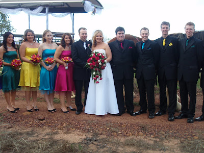 the rainbow bridal party
