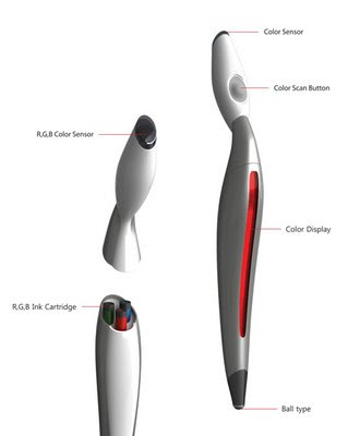 Color Picker Concept pen