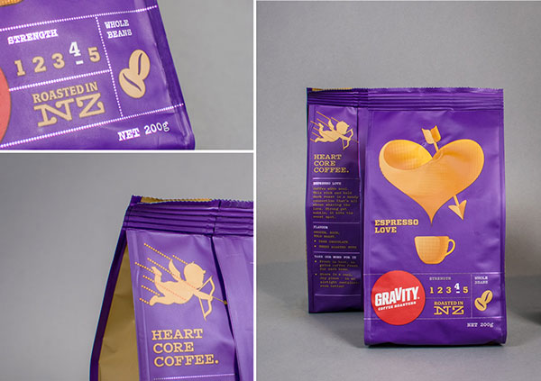 Coffee Pouch Packaging Design