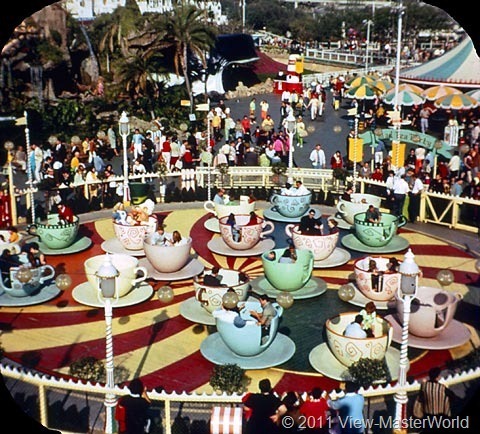 View-Master Fantasyland (A178), Scene 1-7: Mad Tea Party Ride