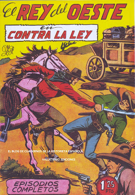El Rey del Oeste 6. Editorial Garga, 1950. Gago