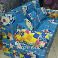 Sofa bed Inoac motif Doraemon inoactasik