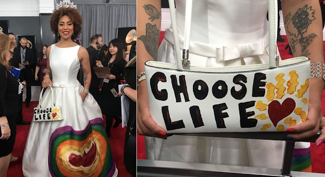  Joy Villa turns heads with pro-life outfit at the Grammys