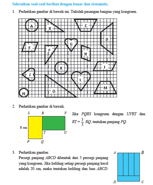 Pembahasan Uji Kompetensi 4 Halaman 261 Matematika Kelas 9 Kesebangunan M4thguru