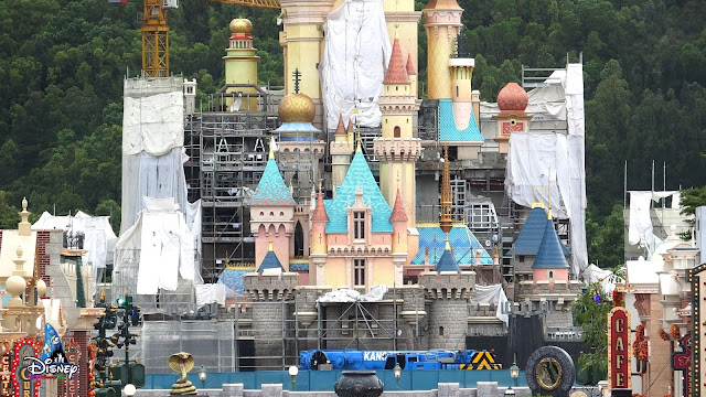 奇妙夢想城堡, Castle of Magical Dreams, 香港迪士尼樂園, Hong Kong Disneyland, HK, Construction Update, Disney Magical Kingdom Blog, HKDL, HKDL Castle, 香港迪士尼 Blog