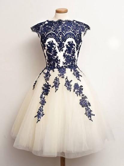 Gorgeous A-line High-neck Sash Chiffon Homecoming Dress