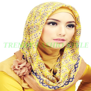THE LATEST HIJAB MODELS FOR LADIES DRESSES