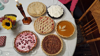 assorted homemade pies