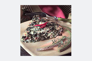 Christmas Easy Cheesy Spinach Bake Recipe