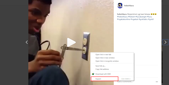Cara Download Video di Instagram Tanp Perlu IDM