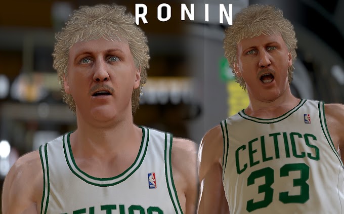 Larry Bird Cyberface by Ronin2K | NBA 2K23