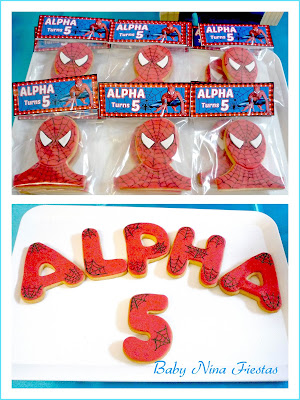 galletas decoradas spiderman