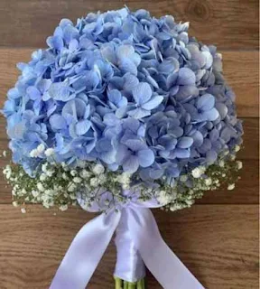 Buket Bunga Pengantin Hydrangea