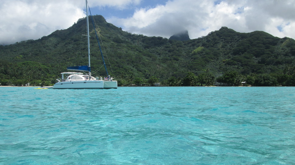 Promenade sur le lagon de Moorea