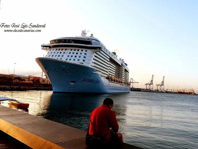 Anthem of the Seas en  Las palmas de Gran Canaria