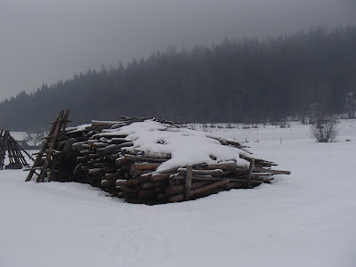 Orawa, Babia Góra, zima na Orawie, jazda na sankach, zima na Babiej Górze