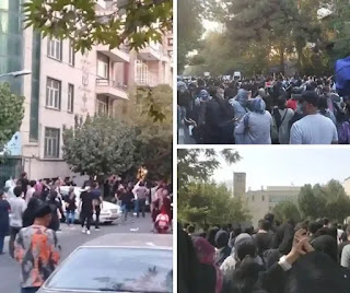 Protests sweep Iran