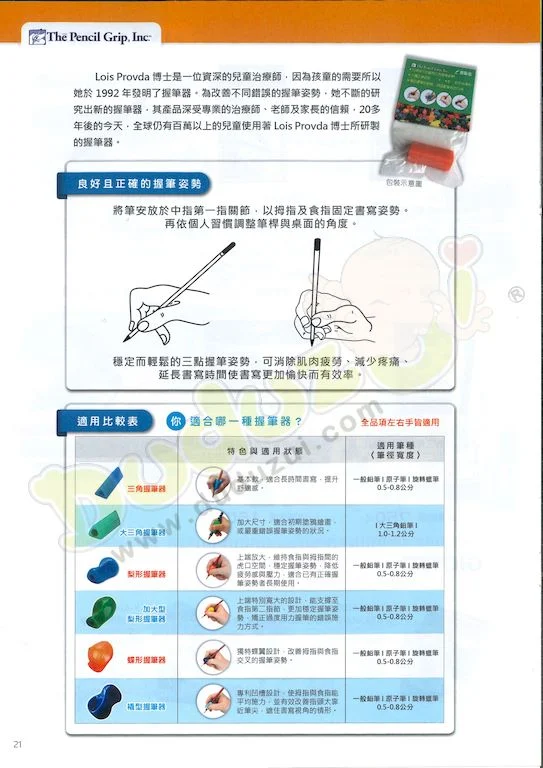 握筆器 - 2019產品型錄