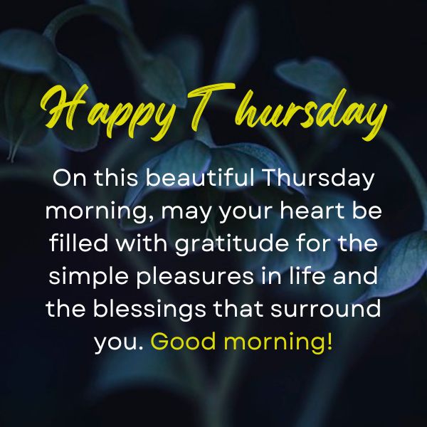 Blessed Thursday: Good Morning Happy Thursday Blessings Images with ...